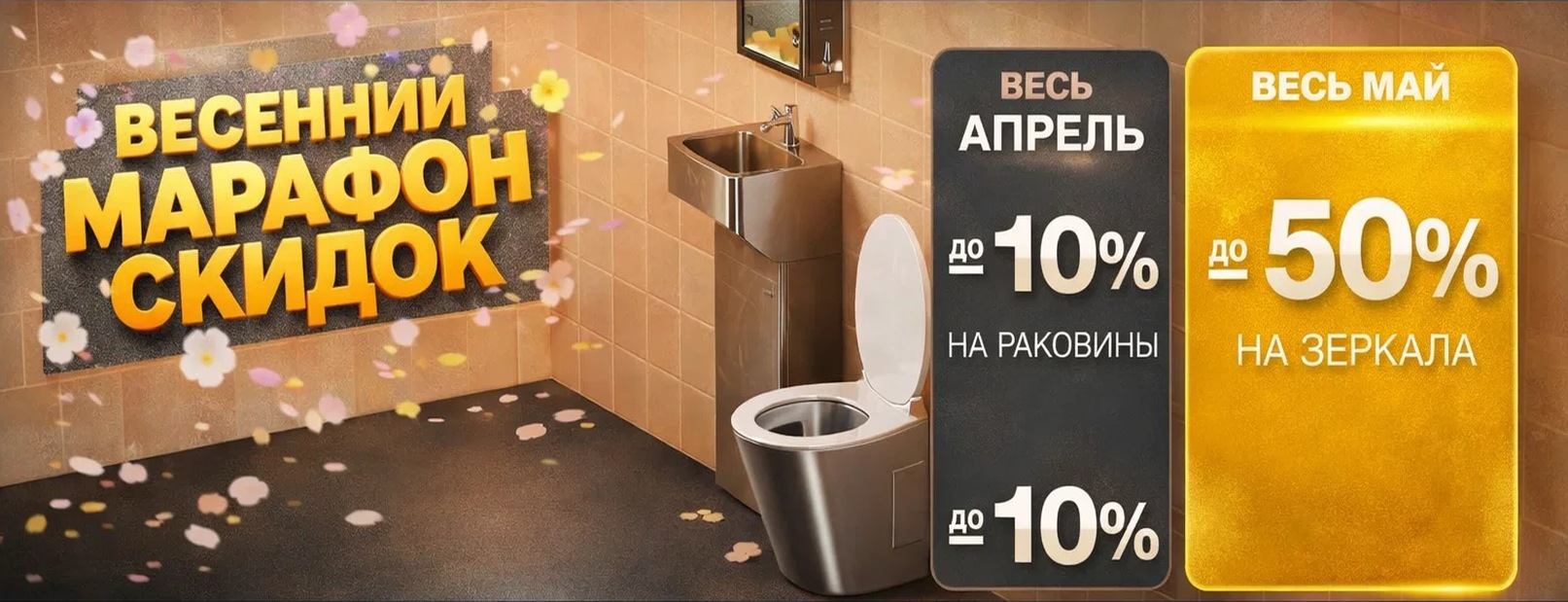 Весенний марафон скидок